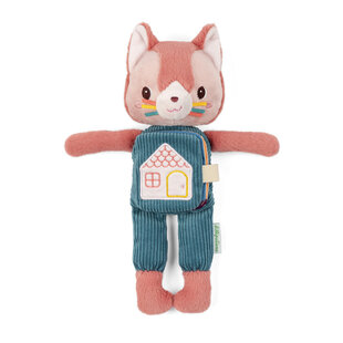 Lilliputiens | Jeanne La Chatte Glow-In-The-Dark Peluche Et Livre En Tissu