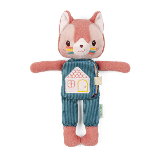 Lilliputiens Lilliputiens | Jeanne La Chatte Glow-In-The-Dark Peluche Et Livre En Tissu