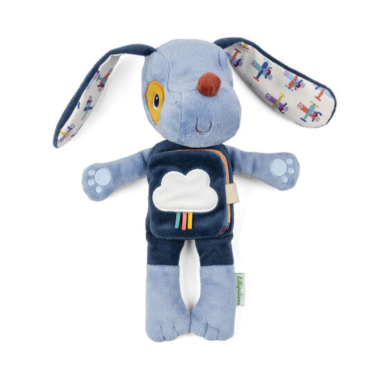 Lilliputiens Lilliputiens | Jules Le Chien Un livre lumineux en peluche et en tissu
