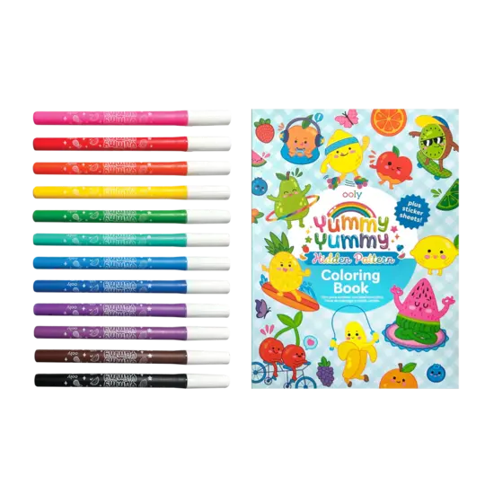 Ooly Ooly | Yummy Yummy Kit de coloriage parfumé