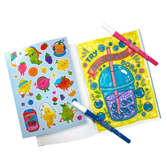 Ooly Ooly | Yummy Yummy Kit de coloriage parfumé