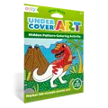 Ooly Ooly | Cartes artistiques à colorier avec motifs cachés Undercover Art Dino Tales