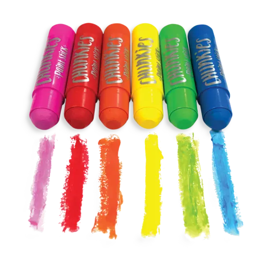 Ooly Ooly | Chunkies Set de 12 crayons de peinture