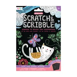 Ooly | Mini kit Scratch & Scribble Cutie Cats