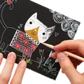 Ooly Ooly | Mini kit Scratch & Scribble Cutie Cats