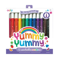 Ooly | Lot de 12 marqueurs parfumés Yummy Yummy