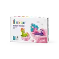 Hey Clay Hey Clay | Pâte à modeler Licornes arc-en-ciel Brighty Cloudy Sparky