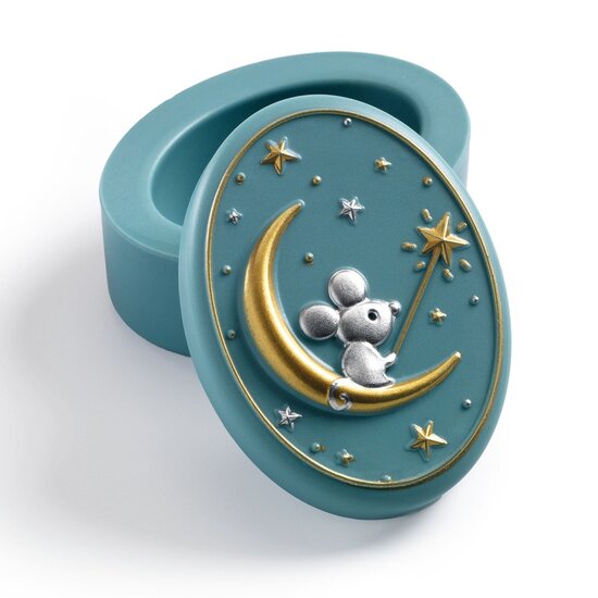 Djeco Djeco | Boîte à dents Pastel Turquoise foncé