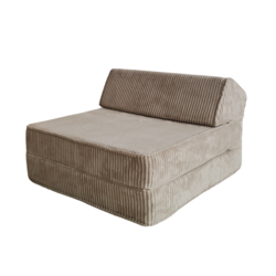 Moje | VVelours côtelé - Lounger Beige