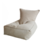 Moje Moje | Velours côtelé - Pouf Cream
