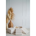 Moje Moje | 3 éléments + piscine à balles - Rib Velvet Cream 90 x 30 cm + 200 balles