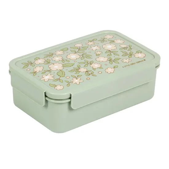 A Little Lovely Company A Little Lovely Company | Boîte à lunch Bento Fleurs Sauge