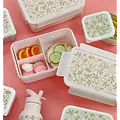 A Little Lovely Company A Little Lovely Company | Boîte à lunch Bento Fleurs roses