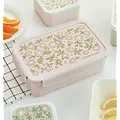 A Little Lovely Company A Little Lovely Company | Boîte à lunch Bento Fleurs roses