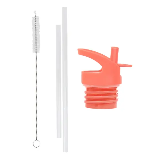 A Little Lovely Company A Little Lovely Company | Ensemble bouchon, paille et brosse Fun