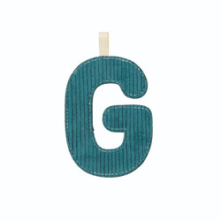 Lilliputiens | Lettre G Tissu phosphorescent