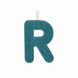 Lilliputiens | Lettre R Tissu phosphorescent