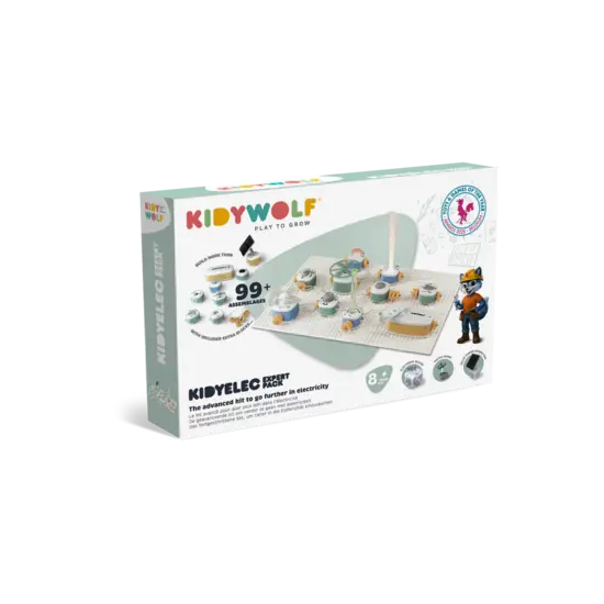 Kidywolf KidyWolf | Kidyelec-Expert Mon premier kit électrique 18 pièces