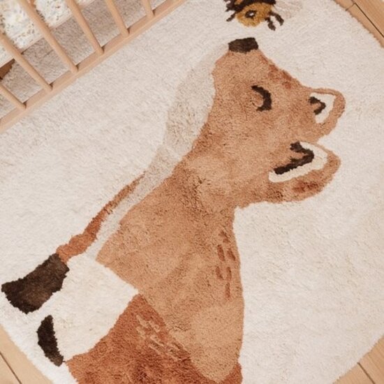 Little Dutch Little Dutch | Tapis de chambre Fox Renard Ø110cm