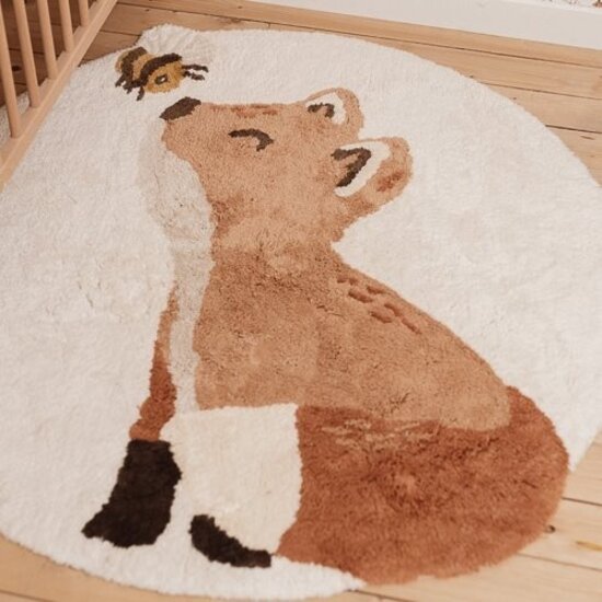 Little Dutch Little Dutch | Tapis de chambre Fox Renard Ø110cm