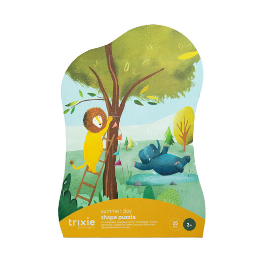 Trixie Baby Trixie |  Puzzle à forme - journée d'été - 35 pièces