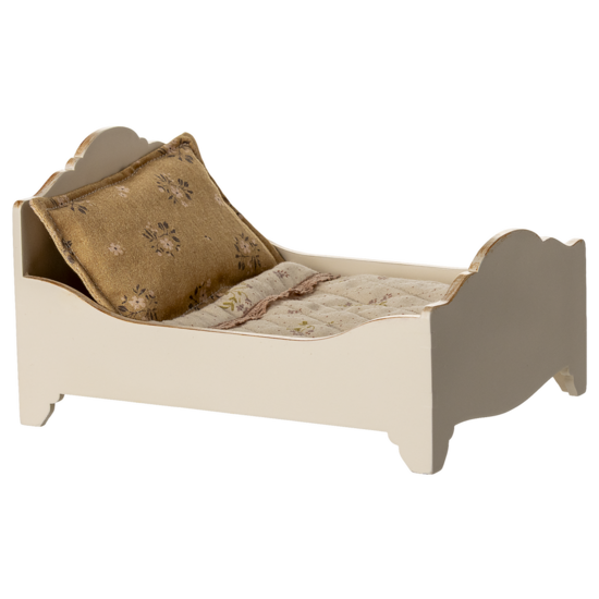 Maileg Maileg | Souris de lit blanc cassé