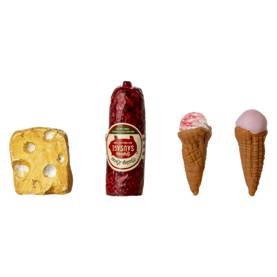 Maileg Maileg | Souris réfrigérateur Blanc cassé