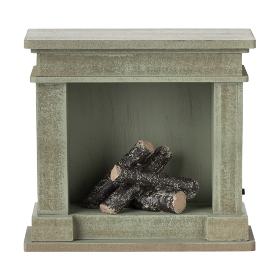 Maileg Maileg | Cheminée miniature Vert poussiéreux