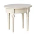 Maileg Maileg | Table d'appoint vintage Mouse Blanc cassé
