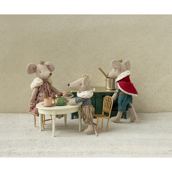 Maileg Maileg | Vintage dining table Mouse Off white