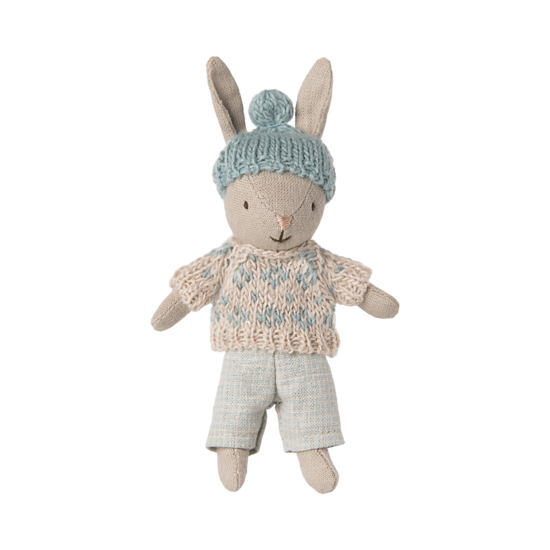 Maileg Maileg | Lapin d'hiver Micro Sand Mint