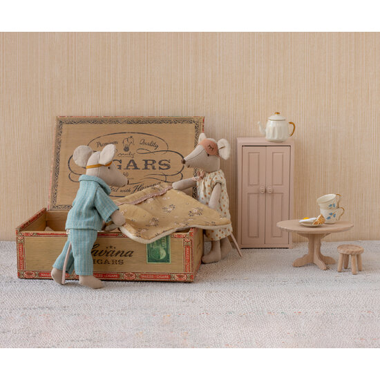 Maileg Maileg | Souris maman et papa dans une boîte à cigares