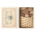 Maileg Maileg | Souris bébé endormie dans une boîte d'allumettes Rose
