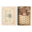 Maileg Maileg | Souris bébé endormie dans une boîte d'allumettes Rose
