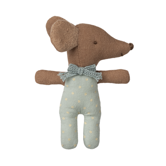 Maileg Maileg | Souris bébé endormie dans une boîte d'allumettes Bleue