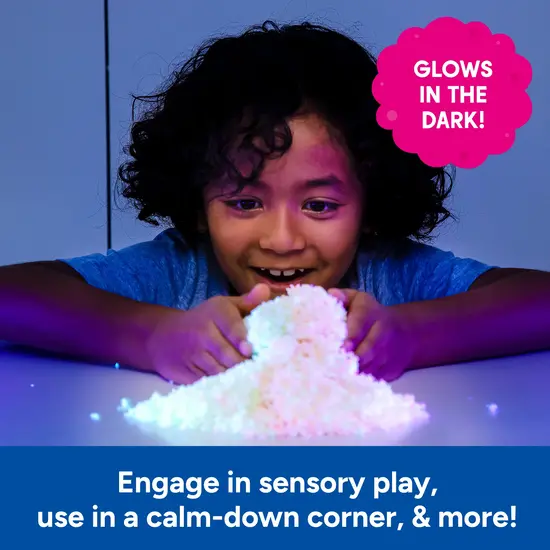 Learning Resources Learning Resources | Playfoam Pluffle Twist phosphorescent dans le noir