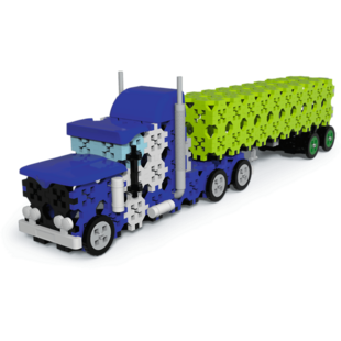 Connect | Blocs de construction L Camion / Chantier 281 pièces