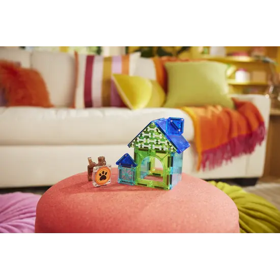 Magna-Tiles Magna-Tiles | Dog House Ensemble de 13 pièces