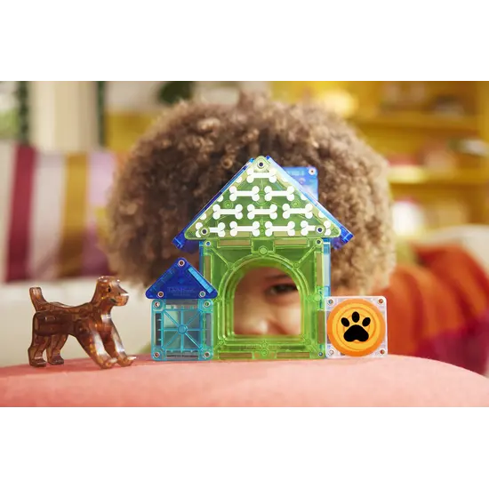 Magna-Tiles Magna-Tiles | Dog House Ensemble de 13 pièces