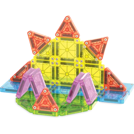 Magna-Tiles Magna-Tiles | Travel Set Deluxe Ensemble de 55 pièces