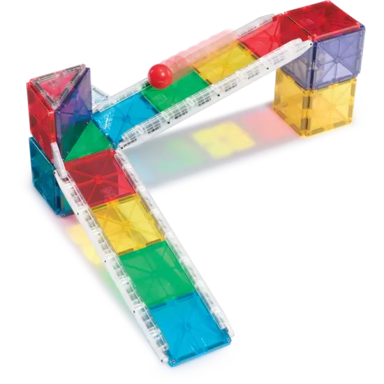 Magna-Tiles Magna-Tiles | Rail Racers Ensemble de 33 pièces