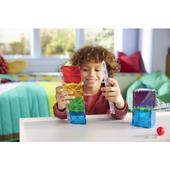 Magna-Tiles Magna-Tiles | Rail Racers Ensemble de 33 pièces