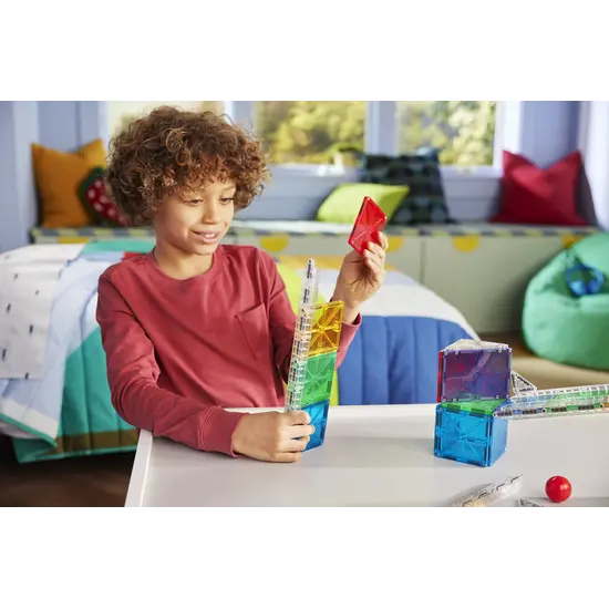 Magna-Tiles Magna-Tiles | Rail Racers Ensemble de 33 pièces