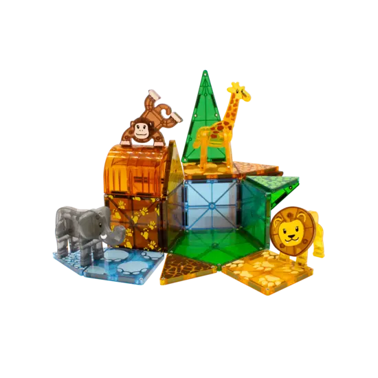 Magna-Tiles Magna-Tiles | Safari Animals 25 Pièces Set
