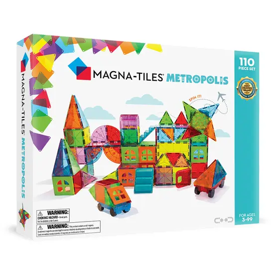 Magna-Tiles Magna-Tiles | Metropolis 110 Pièces Set