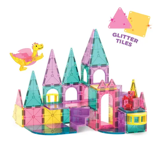 Magna-Tiles Magna-Tiles | Castle DLX 48 pièces Set