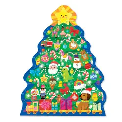 Crocodile Creek Puzzle Arbre de Noël 24 Sets
