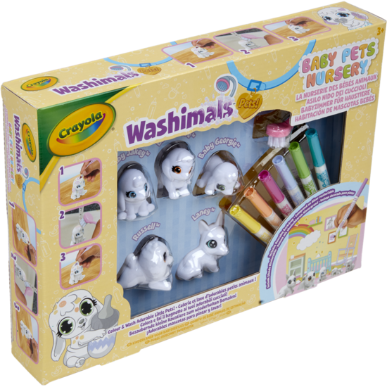 Crayola Crayola | Washimals Baby Pets Nursery Pack