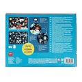 APLI APLI | Puzzle de l'espace phosphorescent + poster 60 pièces