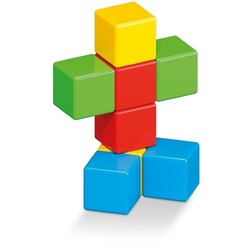 Geomag | Magicube Cristal recyclé en couleur 8 pièces